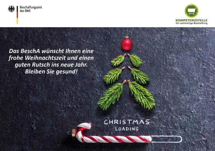 Bild: Weihnachtskarte 2022 mit Weihnachtsbaum