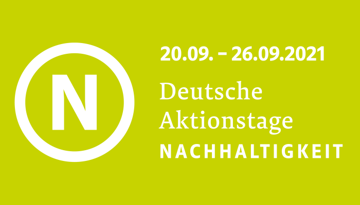 Banner der Deutschen Aktionstage Nachhaltigkeit